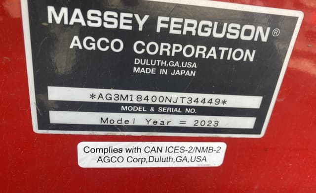 Image of Massey Ferguson 1840M equipment image 4