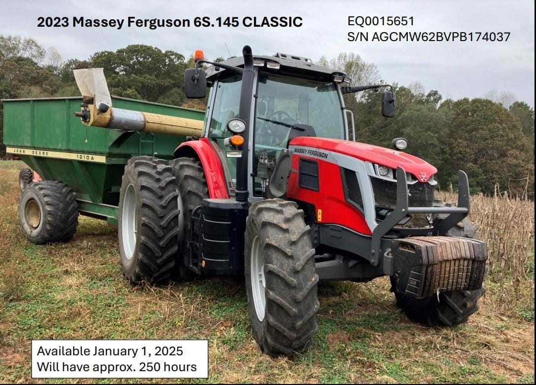 2023 Massey Ferguson 6S.145 Equipment Image0