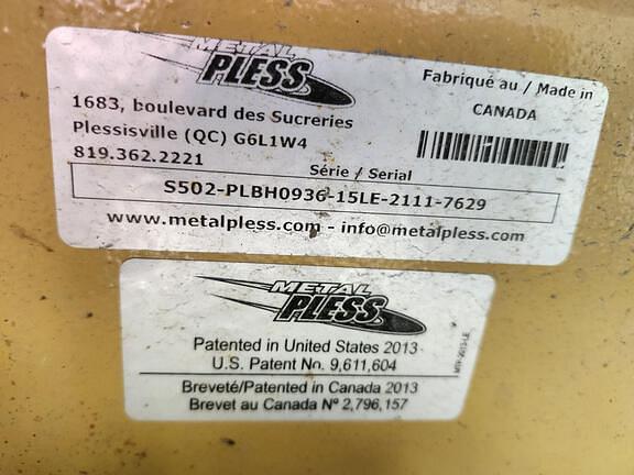 Image of Metal Pless PLBH0936 equipment image 3