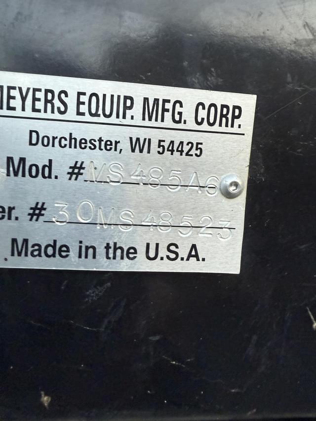 Image of Meyer's MS485 equipment image 3