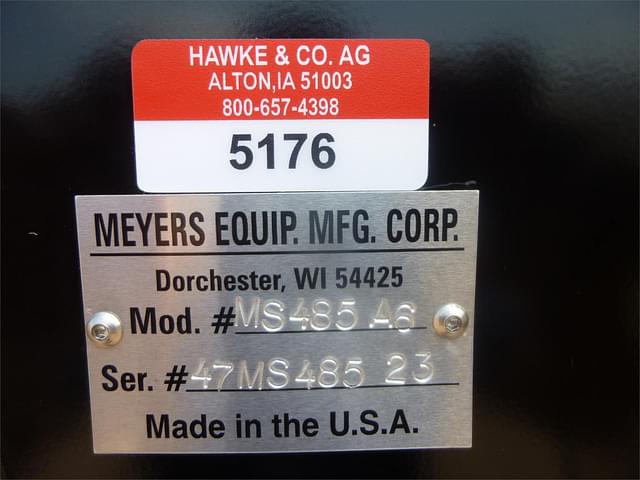 Image of Meyer's MS485 equipment image 4