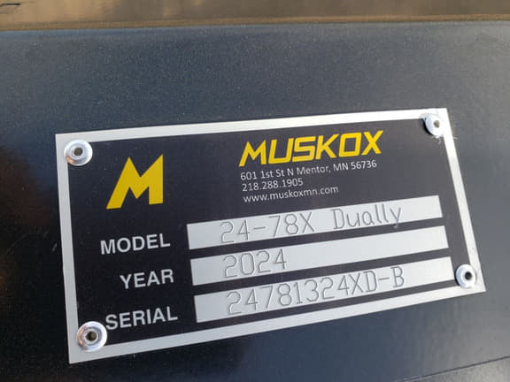 Image of Muskox 24-78 equipment image 4