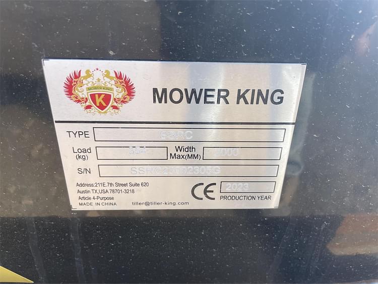 Main image Mower King  SSRC72  8