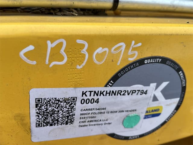 Image of New Holland 980CF equipment image 3