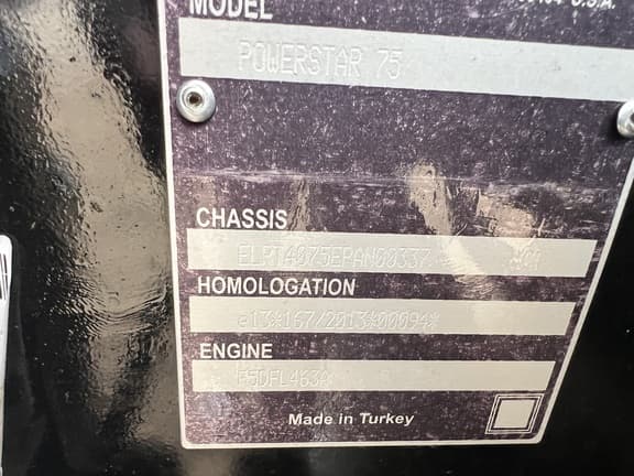 Image of New Holland PowerStar 75 equipment image 4