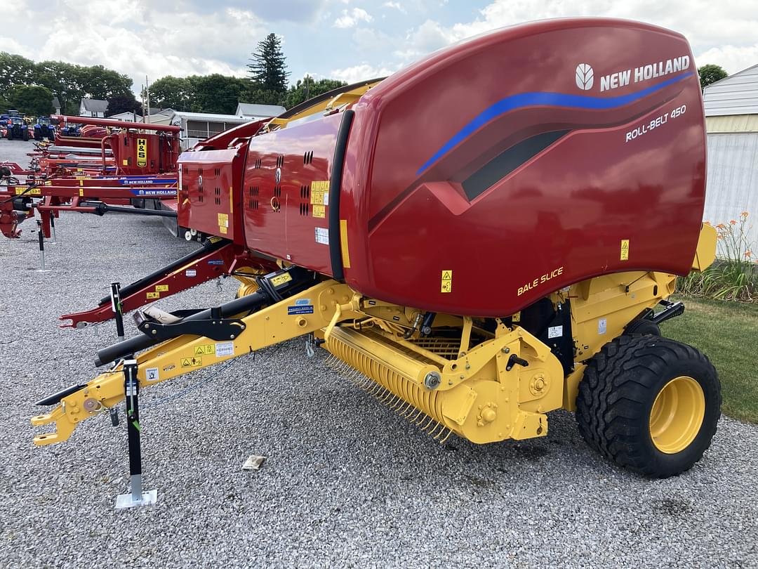 Image of New Holland RB450 Bale Slice Primary image