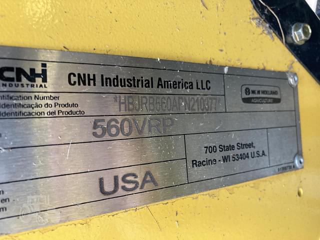 Image of New Holland RB560 Specialty Crop Plus equipment image 3