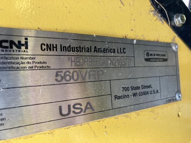 Image of New Holland RB560 Specialty Crop Plus equipment image 3