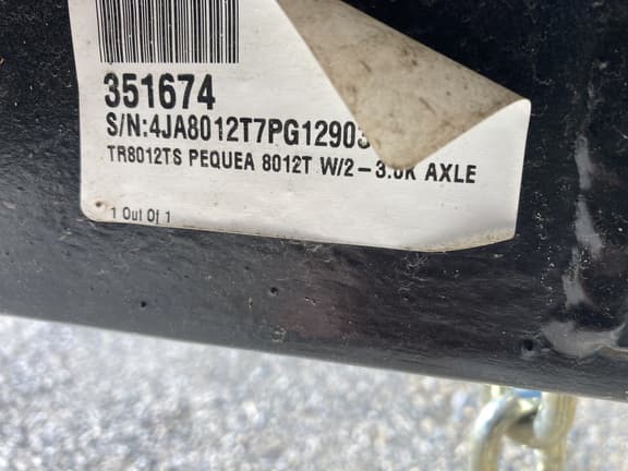 Image of Pequea TR8012TS equipment image 1