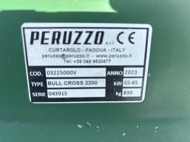 Image of Peruzzo 2200 equipment image 1