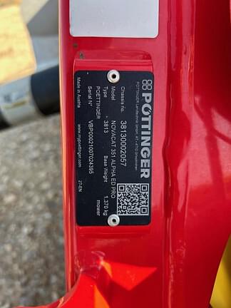 Image of Pottinger Novacat V10000 RC/Novacat 351  equipment image 4