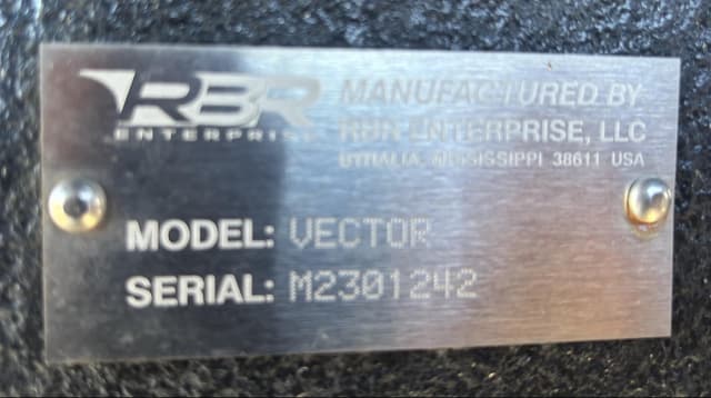 Image of RBR Enterprise Vector 430 equipment image 1