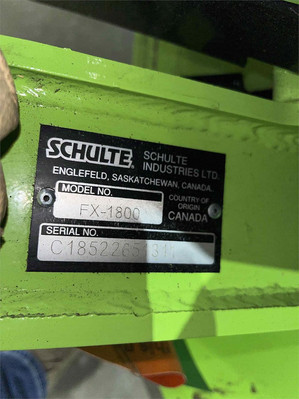 Image of Schulte FX1800 Image 1