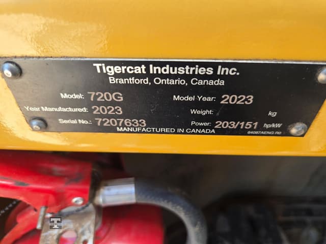 Image of Tigercat 720G equipment image 3