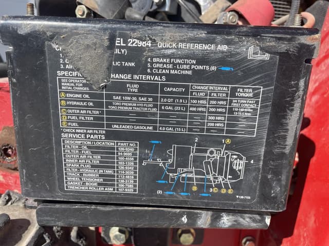 Image of Toro TRX-300 equipment image 4