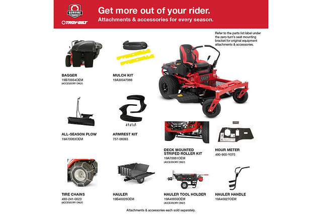 Image of Troy Bilt Mustang Z46 equipment image 4