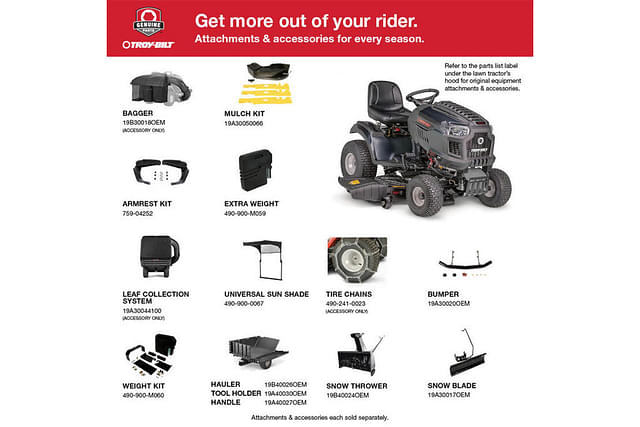 Image of Troy Bilt Super Bronco XP equipment image 3