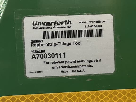 Image of Unverferth Raptor 2030DT equipment image 2