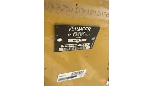 Image of Vermeer TM1210 equipment image 3