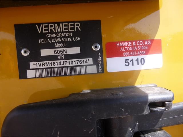 Image of Vermeer 605N Cornstalk Special equipment image 4