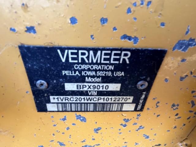 Image of Vermeer BPX9010 equipment image 1