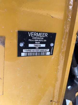 Image of Vermeer TM810 equipment image 4