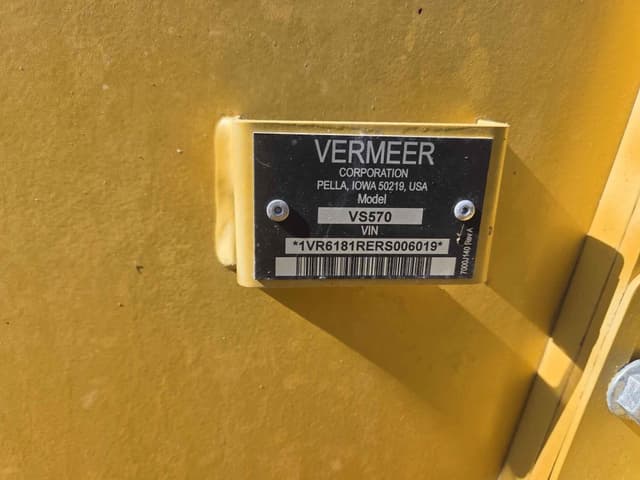 Image of Vermeer VS570 equipment image 1
