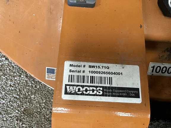 Image of Woods BW15.71 equipment image 4