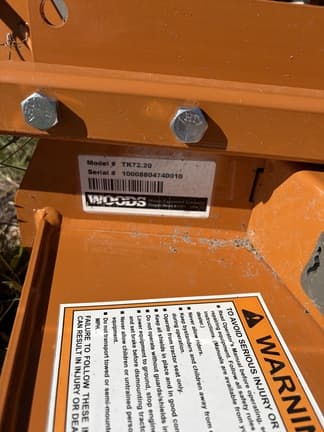 Image of Woods TK72.20 equipment image 4