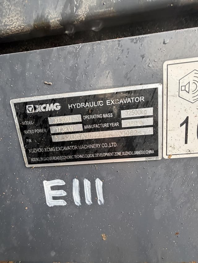 Image of XCMG XE300U equipment image 1