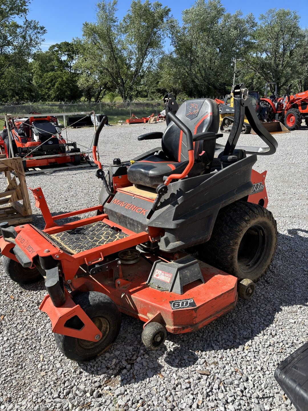 2024 Bad Boy Maverick Equipment Image0