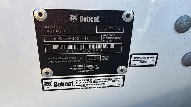 Image of Bobcat MT100 equipment image 4