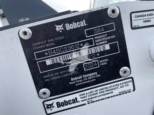 Image of Bobcat S64 equipment image 1