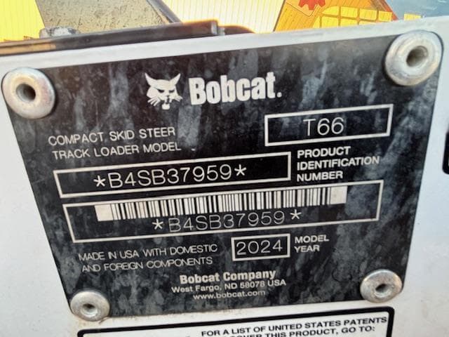Image of Bobcat T66 equipment image 1