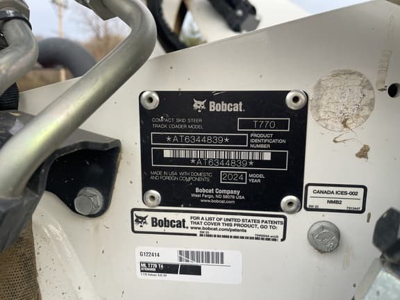 Image of Bobcat T770 equipment image 2