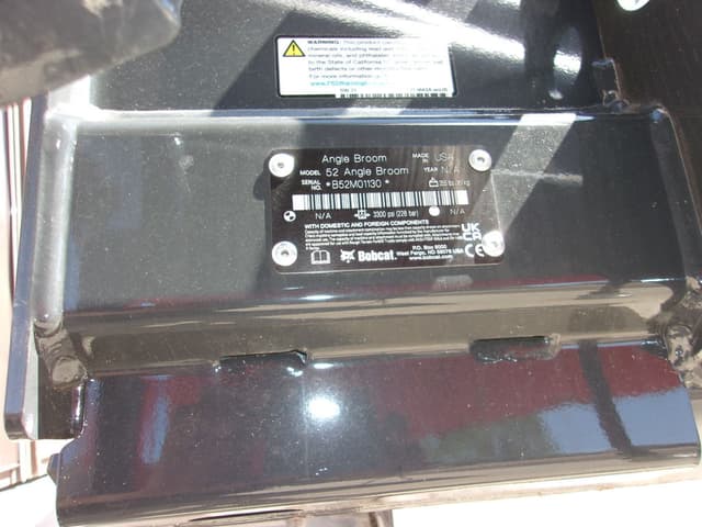 Image of Bobcat 52" Angle Broom equipment image 4