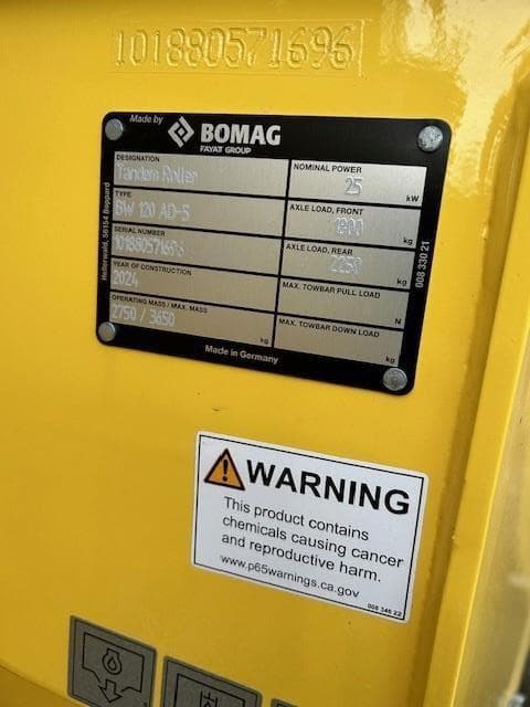 Image of Bomag BW120AD-5 equipment image 4