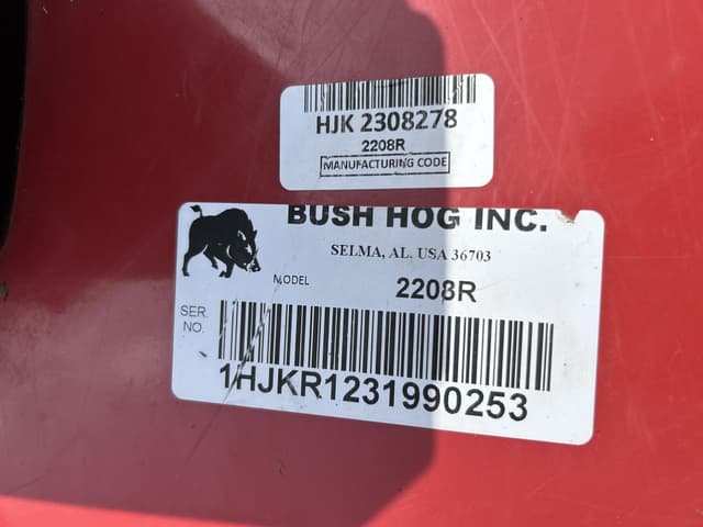 Image of Bush Hog 2208 equipment image 3
