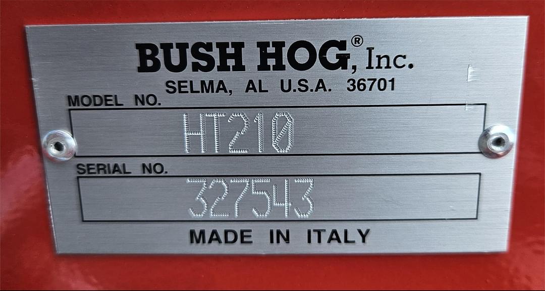 Image of Bush Hog HT210 Image 1