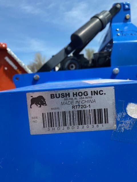 Image of Bush Hog RT72G equipment image 4