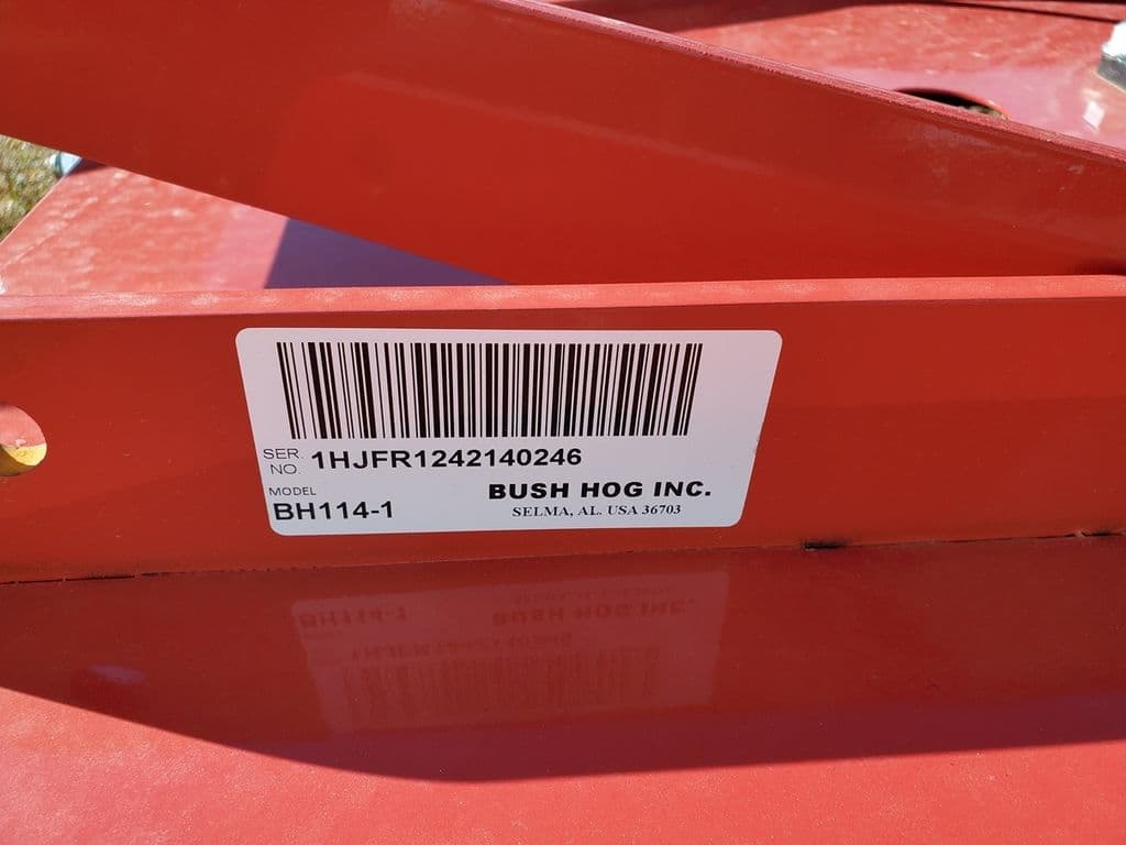 Image of Bush Hog BH114 Image 1