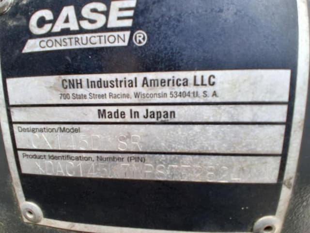 Image of Case CX145D SR equipment image 4