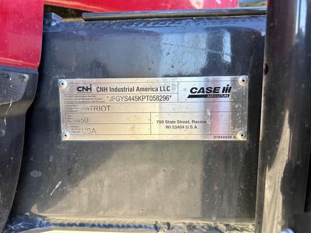Image of Case IH Patriot 4450 equipment image 1