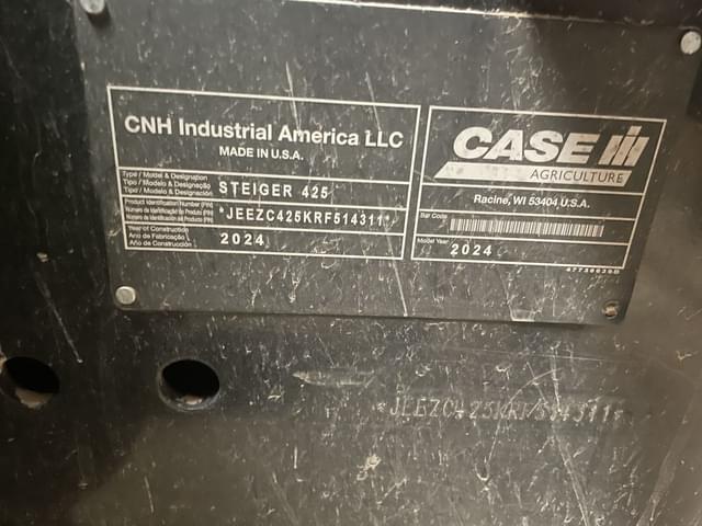 Image of Case IH Steiger 425 equipment image 3