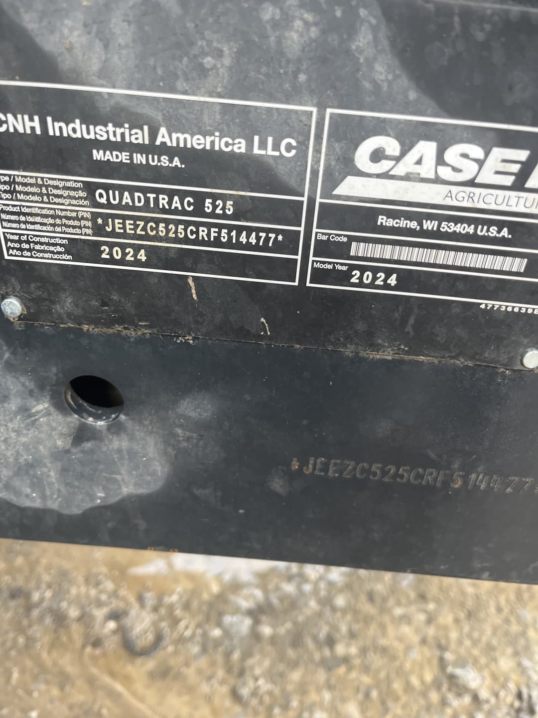 Image of Case IH Steiger 525 Quadtrac Image 1