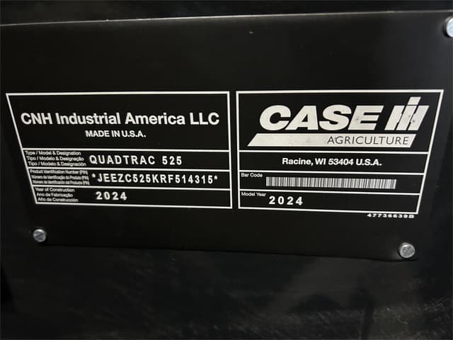 Image of Case IH Steiger 525 Quadtrac equipment image 4