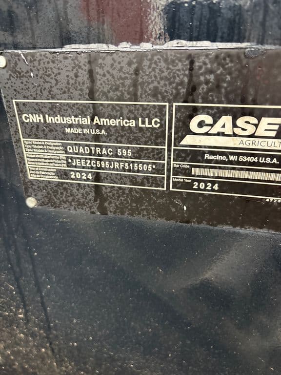 Image of Case IH Steiger 595 Quadtrac equipment image 4