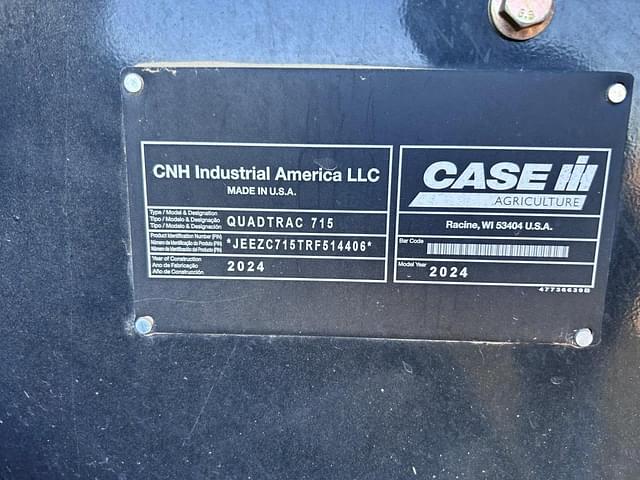 Image of Case IH Steiger 715 Quadtrac equipment image 1
