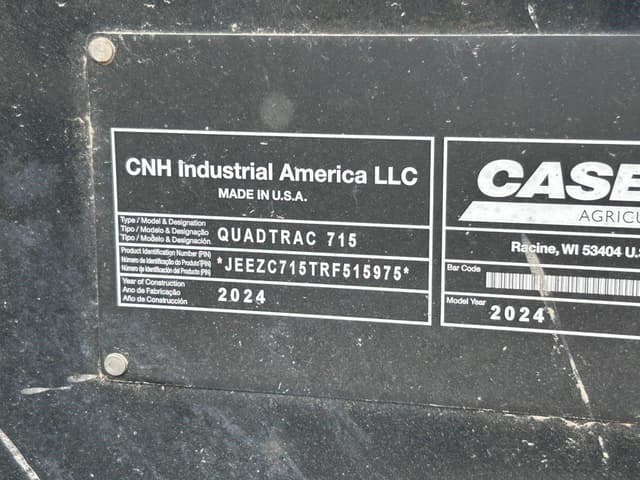 Image of Case IH Steiger 715 Quadtrac equipment image 1