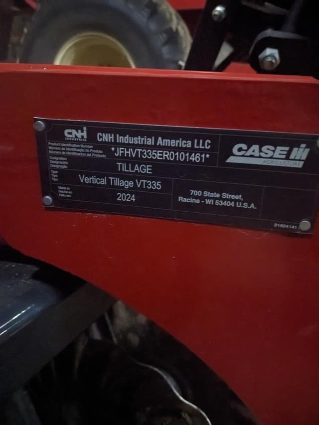 Image of Case IH 335VT equipment image 1